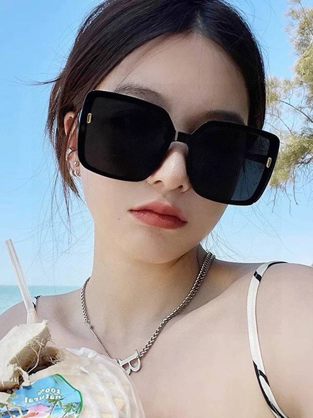 Dior 2025 New Spring Collection Trendy Bestseller Fashionable Square-Frame Sungl