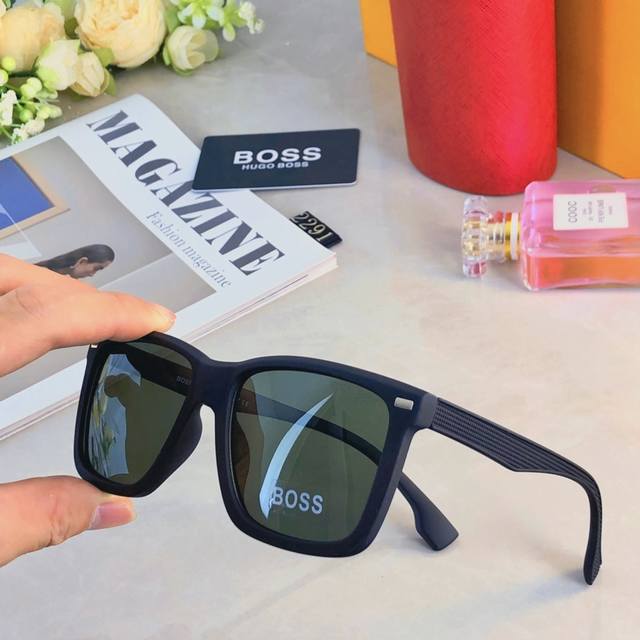 Bos*2025 New Korean-Style Minimalist Trendy Polarized Sunglasses For Men, Stylis