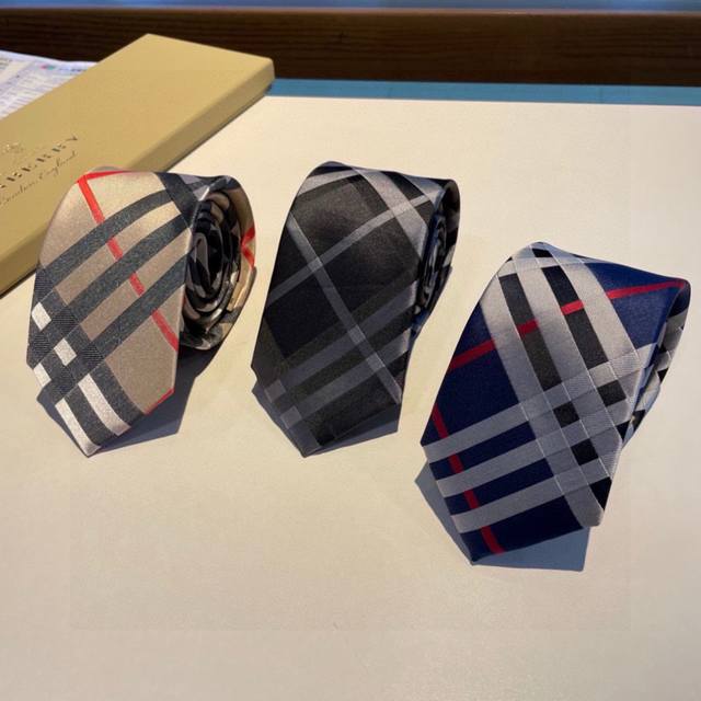 B-Branded Tie Collection Now Available At Stores. Burberry Men's Ties, A Rare Sh