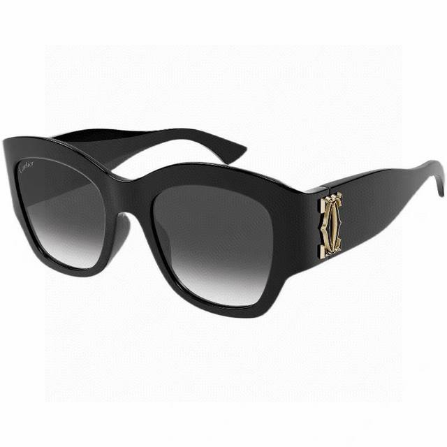 Cartier 2025 Summer New Arrival Fashion Cat-Eye Full-Frame Sunglasses Unisex Lat