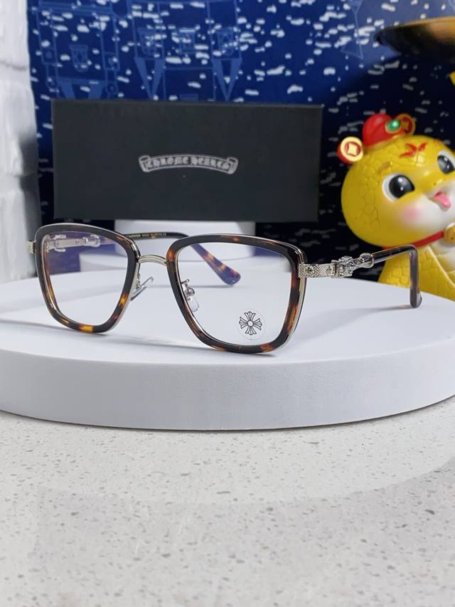 Chrome Hearts 2025 New Arrival Ultra-Lightweight Large Frame Black Frame Oversiz
