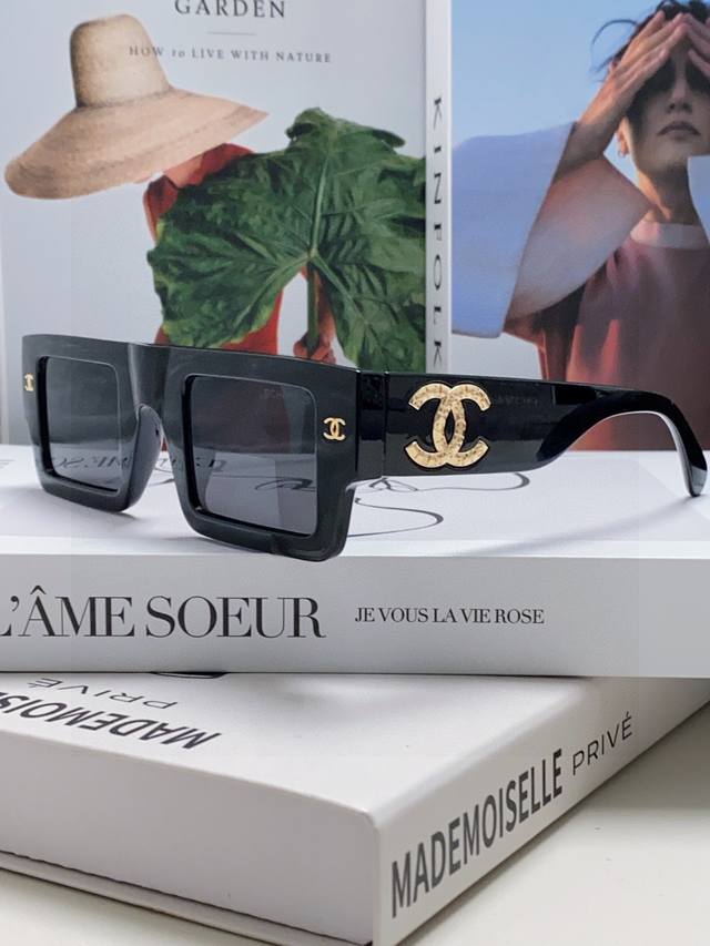 Chanel 2025 New Sunglasses For Women And Men, Summer Uv Protection, Trendy, Larg