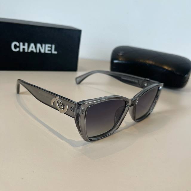 Chanel Uv-Protective Sunglasses, Fashionable European And American Style, Face-S