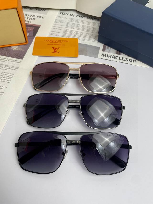 New Model: Louis Vuitton Lv Original Quality Unisex Polarized Sunglasses Materia