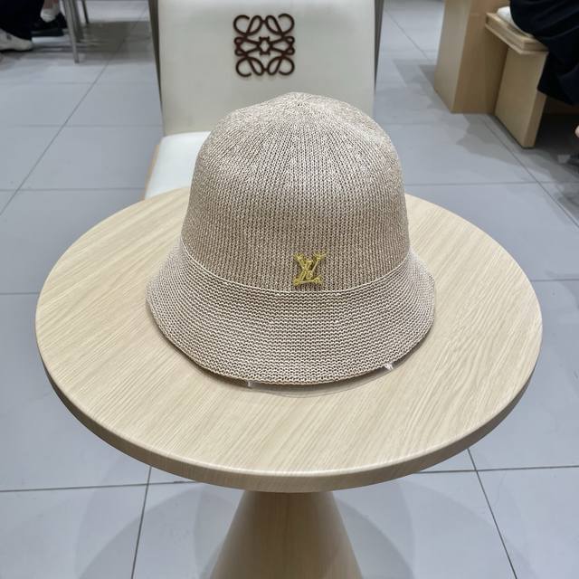 Louis Vuitton Japanese Washi Paper Thin Breathable Knit Fisherman's Hat For Wome
