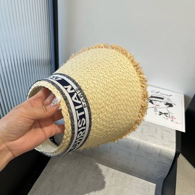 Dior Dior And Straw Headband Sun-Protective Hat