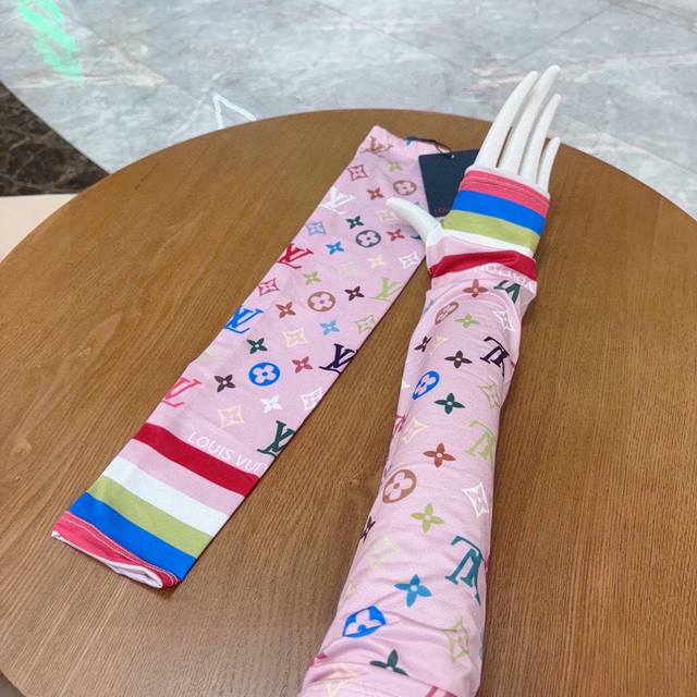 Louis Vuitton Rainbow Ice Sleeves Continuing The Monogram Empreinte Broderies Th