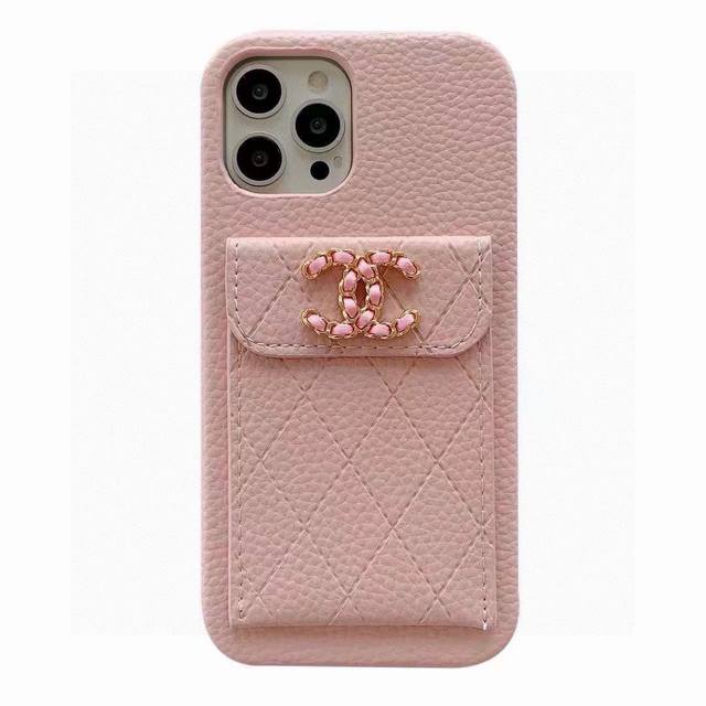 New Arrival~~~Chanel Lychee Texture Card Holder Phone Case, Exclusive Original I