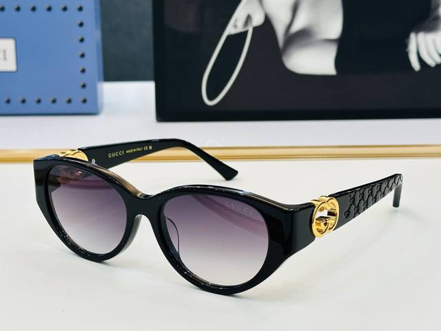 Gucci* Gg1408 Series Size: 54Mm 18-145 Q Ultra-Premium Quality Sunglasses
