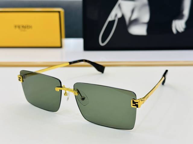 Official Website Model Fend* Fen Family Original Single Fashionable Sunglasses F