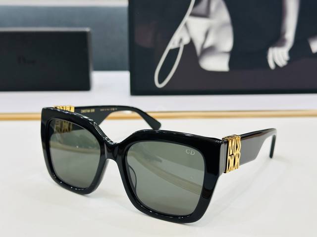 Dio* S2F Di Jia Size: 56Mm 19-143 Spring/Summer Sunglasses With Elegant Engraved