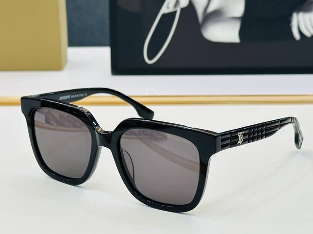 High-Quality Burberry* Ba Jia Bb4190 Size: 55Mm 19-145 Women's Sunglasses [Proud