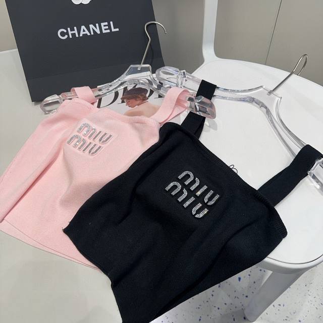 Miu Miu Tank Top, Pairs Well With A Jacket Or Worn Alone. One Size Fits All.