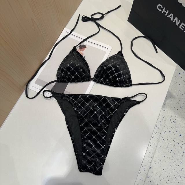Chanel Swimwear, A Must-Have For Fashion Enthusiasts. Flattering Silhouette! S,