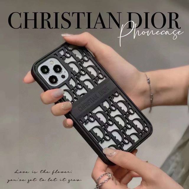 Dior New Arrival Dior New Exclusive Private Mold Design. Full-Coverage Phone Cas