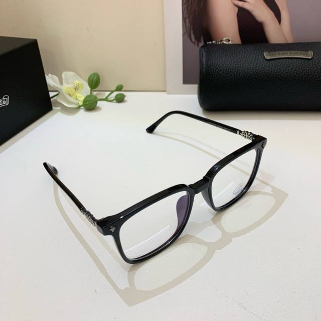 Croce New Arrival European And American Square Frame Optical Glasses, Unisex Fas