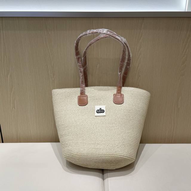 Alo Alo 2025 New Fashionable Versatile Commuter Straw Woven Bag, Underarm Bag, 4