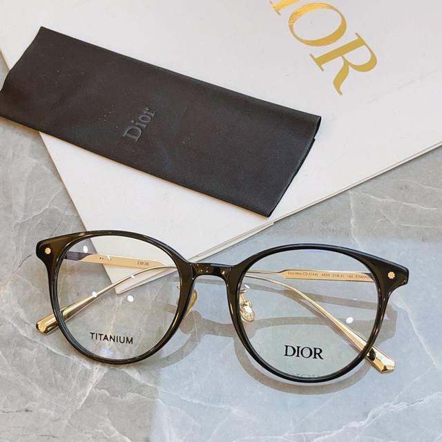 Dio* Dior New Optical Frame, Model: Mini Cd O A4L, Size: 51-21-145