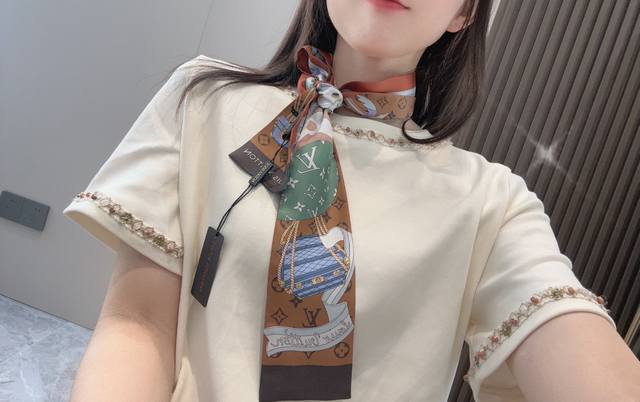 Lv Latest Double-Layer Hair Tie ~ Ribbon, Bow, And Scarf In Various Styles. Now