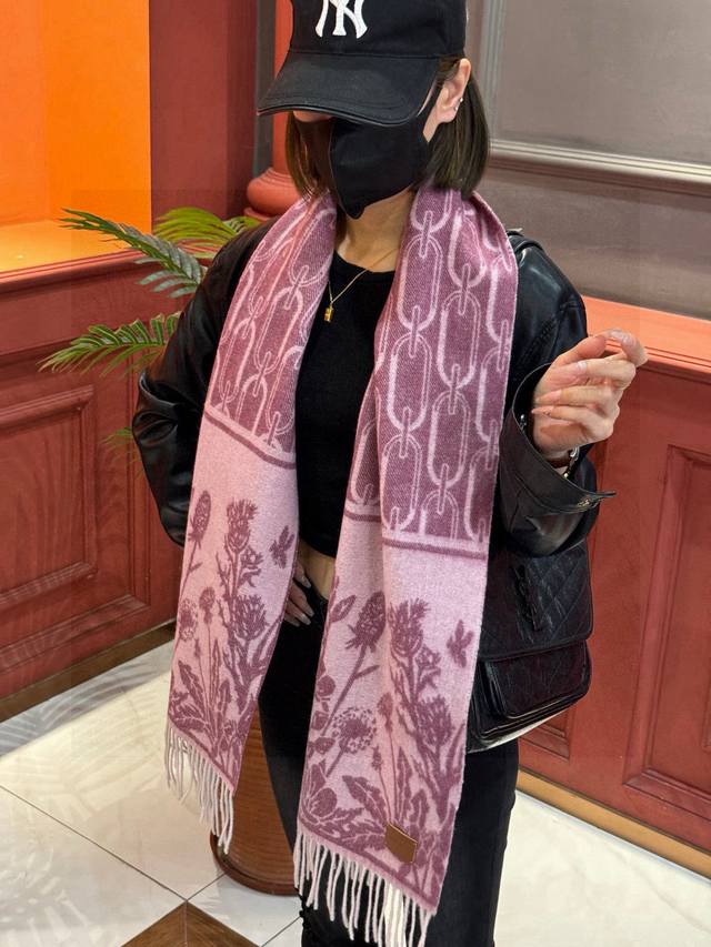 Herm S Paris Fashion Show Business Men's And Women's Cashmere Scarf Manufacturer