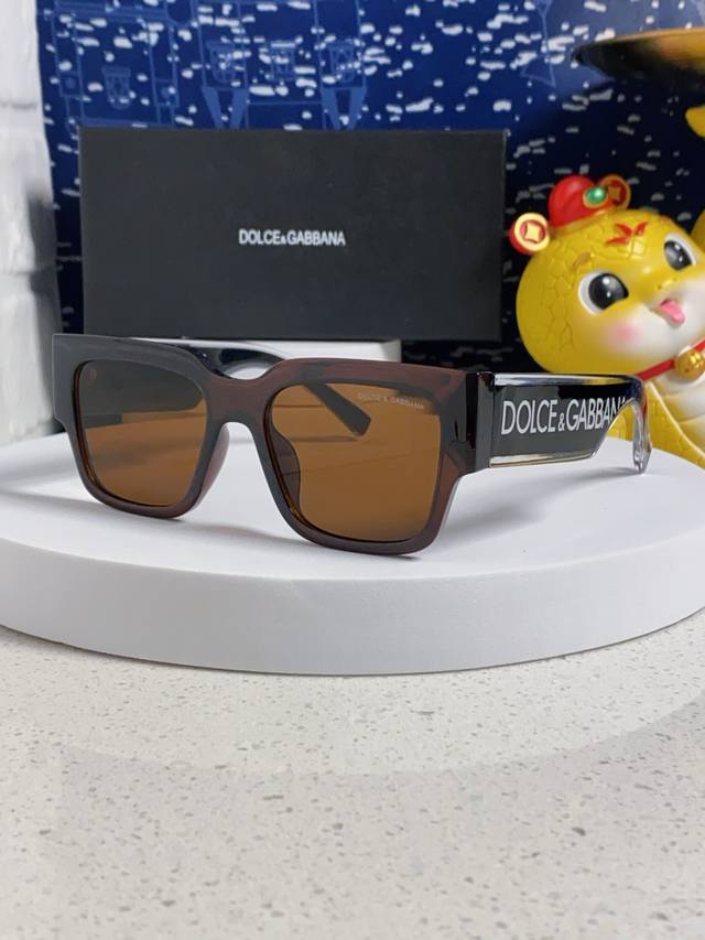 Dg 2025 New Rectangular Letter Sunglasses European And American Luxury Brand Fas