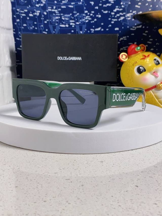 Dg 2025 New Rectangular Letter Sunglasses European And American Luxury Brand Fas