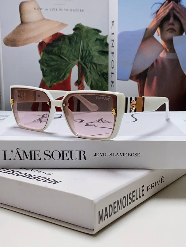 Burberry 2025 New Women's Sunglasses Fashionable Casual Sunglasses Women's Drivi