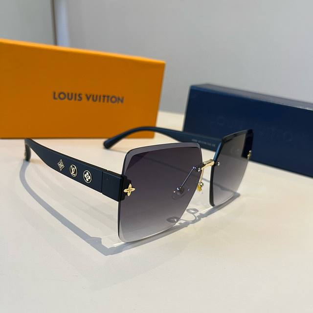 Lv Louis Vuitton Sunglasses, Face-Flattering Sun Glasses, High-End And Lightweig
