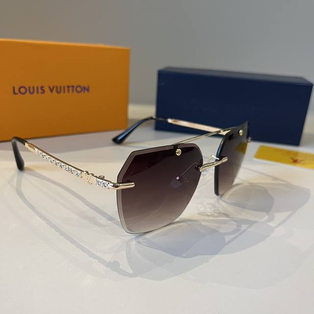Lv Louis Vuitton Sunglasses, Sun Glasses, European And American Fashion Luxury B