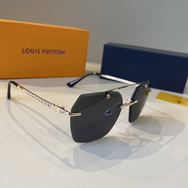 Lv Louis Vuitton Sunglasses, Sun Glasses, European And American Fashion Luxury B