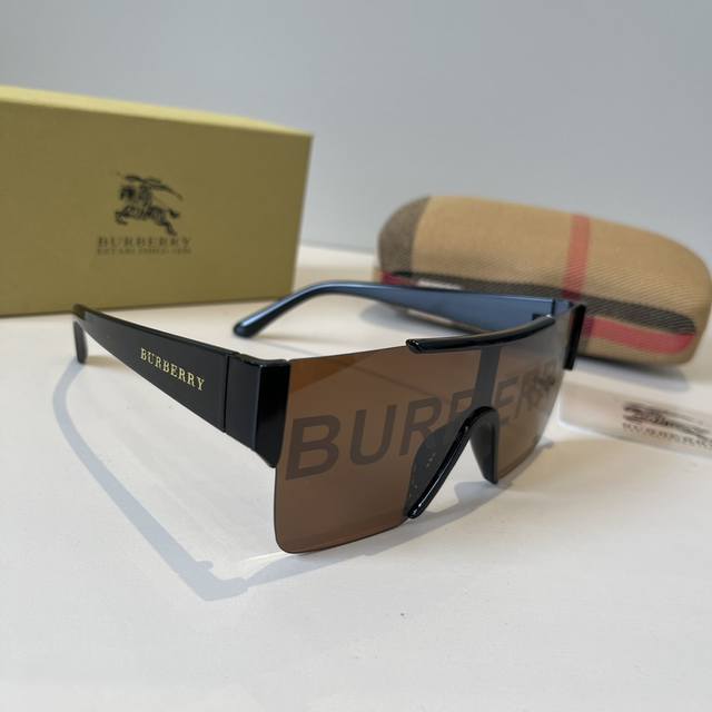 Burberry Letter Print Sunglasses 4291 Burberry Hip-Hop Sunglasses Be4291 One-Pie
