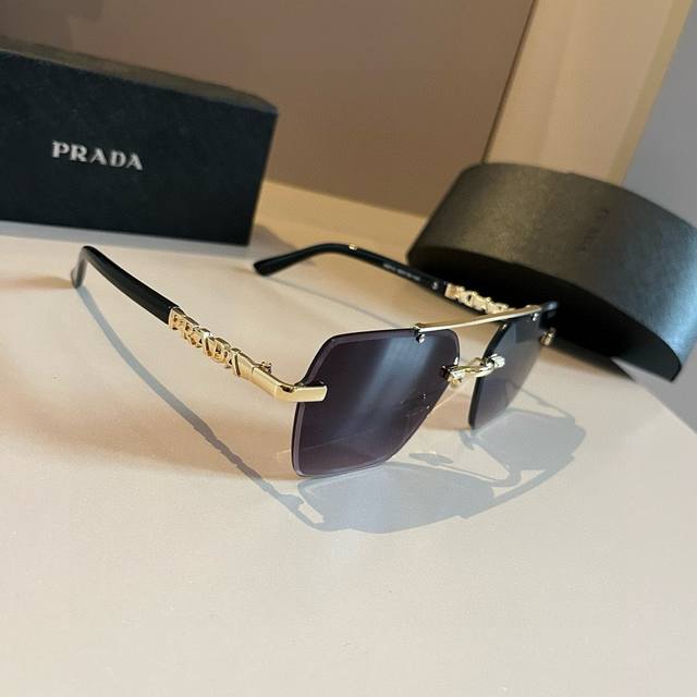 Prada Mastercrafted By World-Class Artisans. Polarized Sunglasses - High-End, Tr