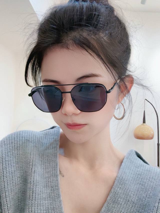 Burberry Men's Sunglasses Authentic Frog-Shaped Sunglasses High-Quality Flatteri