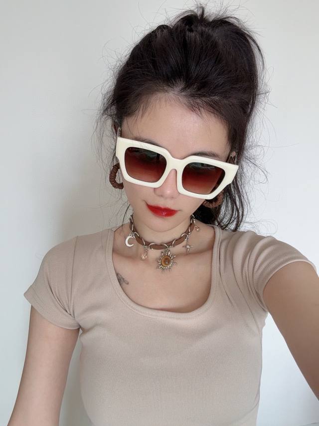Chanel Oversized Sunglasses. Classic Square Frame Design, Flattering For All Fac