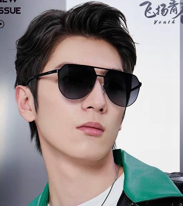 Gucc* 2025 New Men's And Women's Couple-Style Sunglasses With Ip Electroplating,
