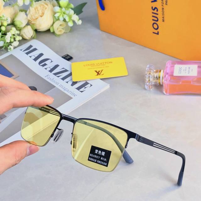 Louis Vuitton* 2025 New Nylon Polarized Sunglasses, Screwless Design, Fashionabl