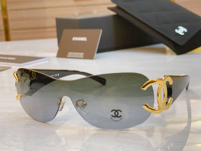 Chan* Chanel New Sunglasses, Model: Ch4125, Size: 135Mm X 130Mm