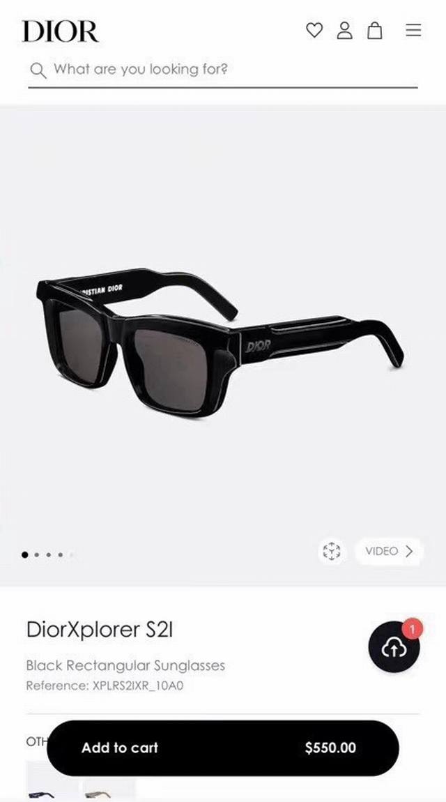Dior Dior Xplorer S2F Size: 50Mm 18-145