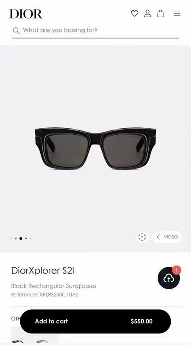 Dior Dior Xplorer S2F Size: 50Mm 18-145