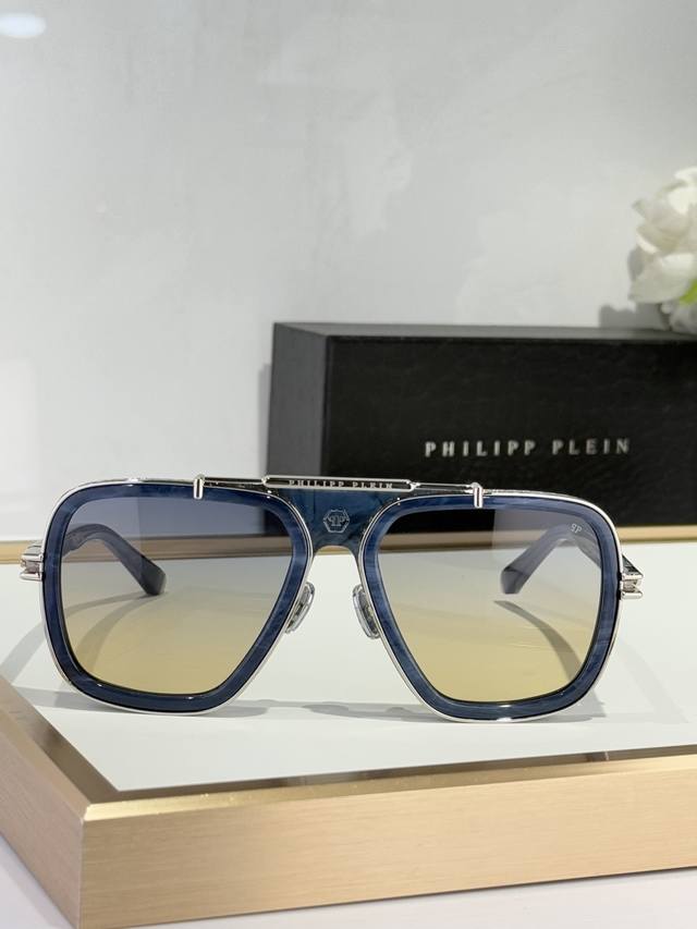 Philipp Plein Model: Sp M Size: 57-19-145 Quality Guaranteed, Metal Plating, Vis