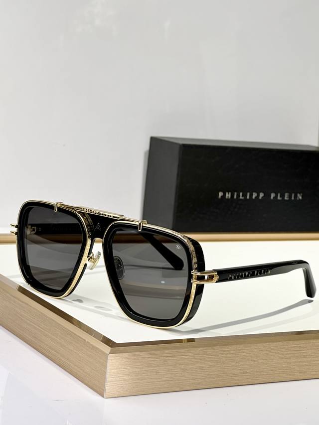 Philipp Plein Model: Sp M Size: 57Mm 19-145 Quality Guaranteed Metal Plating Vis