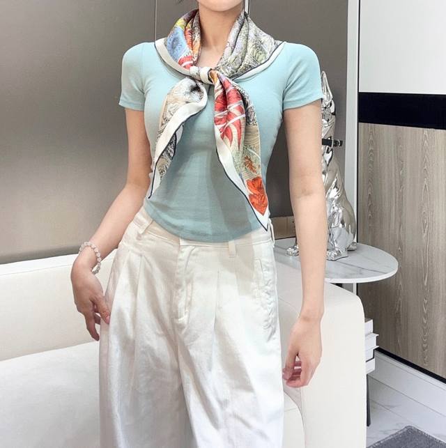 Highly Recommended Herm S Silk Scarf, Return To Nature, 90Cm Square, 18Mm Premiu