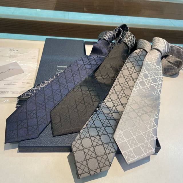 Dior's New Silk Vine Patterned Tie, A Rare Example Of Exquisite Craftsmanship An