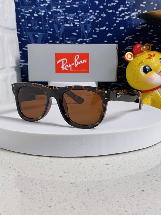 Rayban Ray-Ban 2025 New Cheng Yi-Style Reversible Lens Sunglasses Retro Unisex O