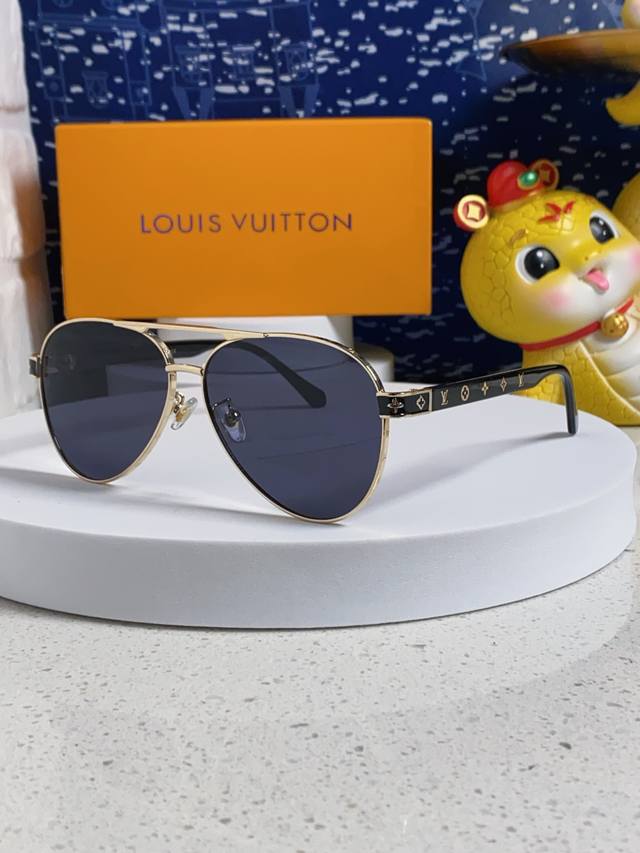 Lv Louis Vuitton 2025 New Arrival Zhong Chuxi Same Style Sunglasses Fashion Meta