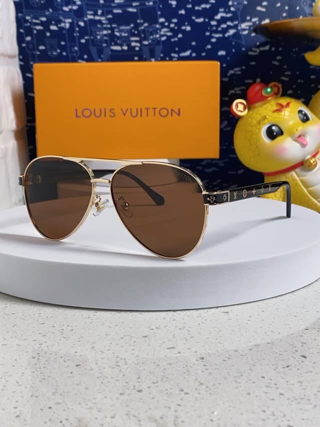 Lv Louis Vuitton 2025 New Arrival Zhong Chuxi Same Style Sunglasses Fashion Meta