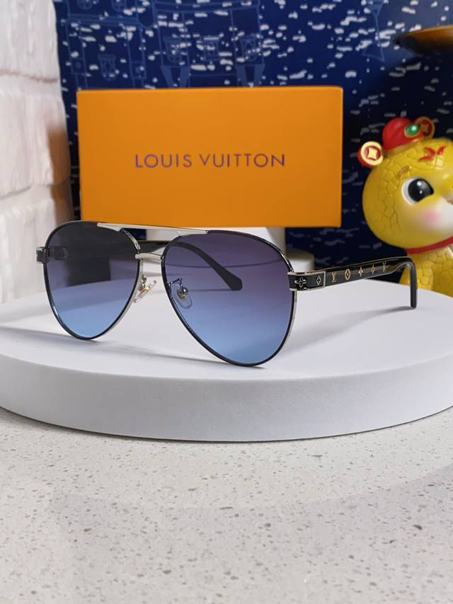 Lv Louis Vuitton 2025 New Arrival Zhong Chuxi Same-Style Sunglasses Fashion Meta