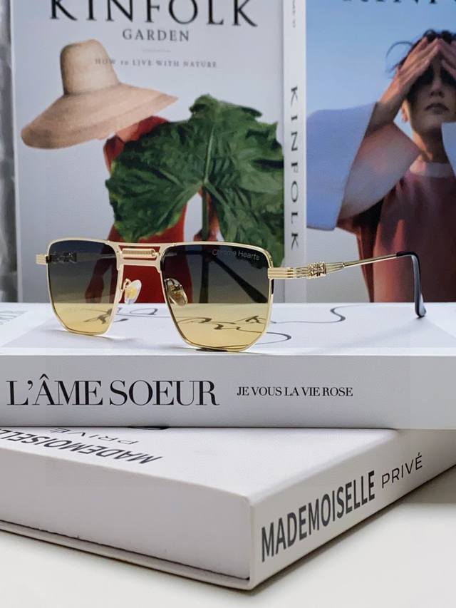 Chrome Hearts 2025 New Arrival Ultra-Small Square Retro Small Lens Sunglasses Mi