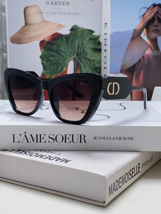 Dior New Sunglasses For Women, Bobby B1U Butterfly-Shaped Fashionable Polarized