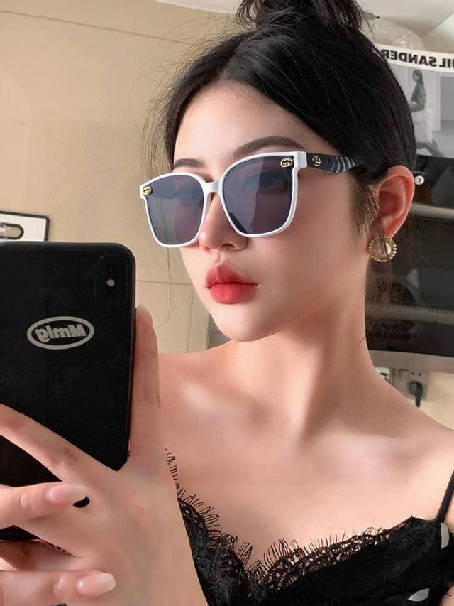 Gucci 2025 New Arrival Korean-Style Uv-Protective High-End Fashionable Beach Sun